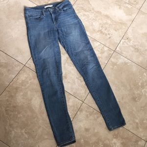 Levi’s 711 GORGEOUS! High rise skinny denim jeans